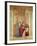 Pope Sixtus IV Installs Bartolommeo Platina as Director of the Vatican Library, C. 1477-Melozzo Da Forli-Framed Giclee Print