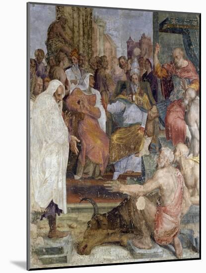 Pope Sylvester and Emperor Constantine's Stories-null-Mounted Giclee Print