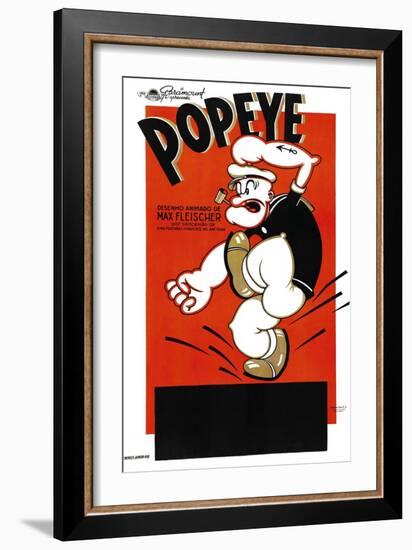 Popeye-null-Framed Art Print