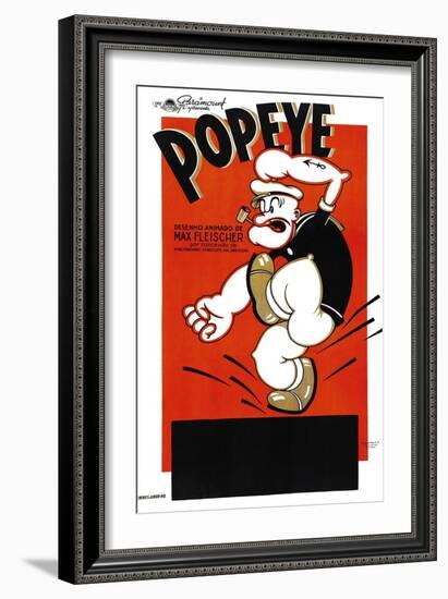 Popeye-null-Framed Art Print