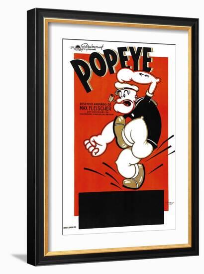 Popeye-null-Framed Art Print