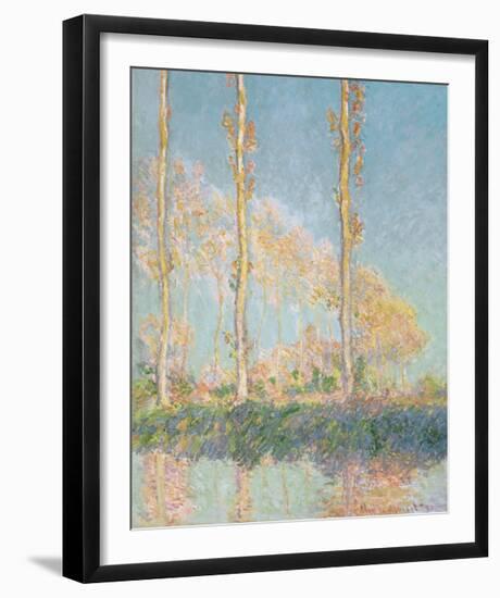 Poplars, 1891-Claude Monet-Framed Premium Giclee Print