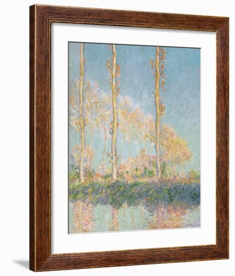 Poplars, 1891-Claude Monet-Framed Premium Giclee Print