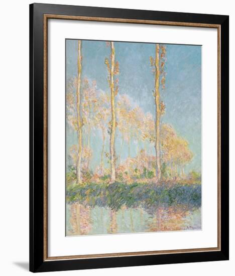 Poplars, 1891-Claude Monet-Framed Premium Giclee Print