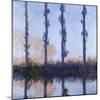 Poplars (1891)-Claude Monet-Mounted Giclee Print