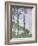 Poplars, 1891-Claude Monet-Framed Giclee Print