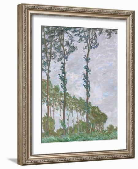 Poplars, 1891-Claude Monet-Framed Giclee Print