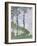 Poplars, 1891-Claude Monet-Framed Giclee Print