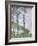 Poplars, 1891-Claude Monet-Framed Giclee Print