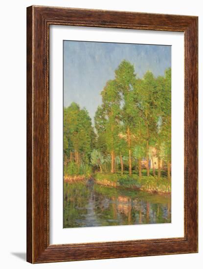 Poplars at Montreuil, 1890-Philip Wilson Steer-Framed Giclee Print