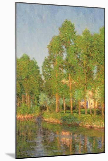 Poplars at Montreuil, 1890-Philip Wilson Steer-Mounted Giclee Print