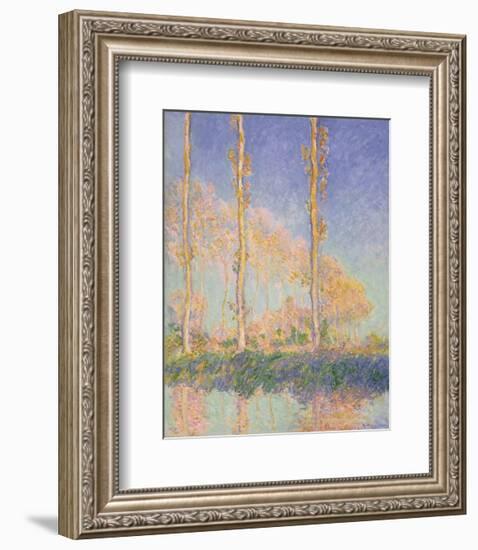 Poplars (Autumn), 1891-Claude Monet-Framed Art Print