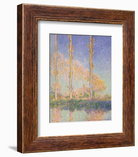 Poplars (Autumn), 1891-Claude Monet-Framed Art Print