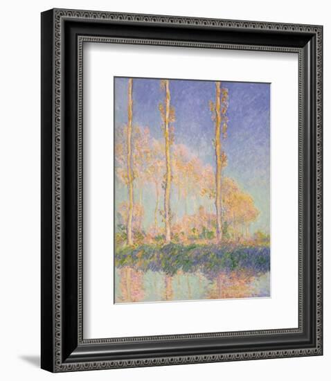 Poplars (Autumn), 1891-Claude Monet-Framed Art Print