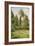 Poplars, Éragny, 1895-Camille Pissarro-Framed Giclee Print