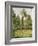 Poplars, Éragny-Camille Pissarro-Framed Giclee Print