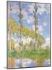 Poplars in the Sun, 1891-Claude Monet-Mounted Premium Giclee Print