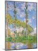 Poplars in the Sun, 1891-Claude Monet-Mounted Giclee Print