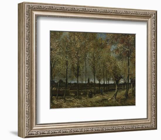 Poplars near Nuenen, 1885-Vincent van Gogh-Framed Art Print