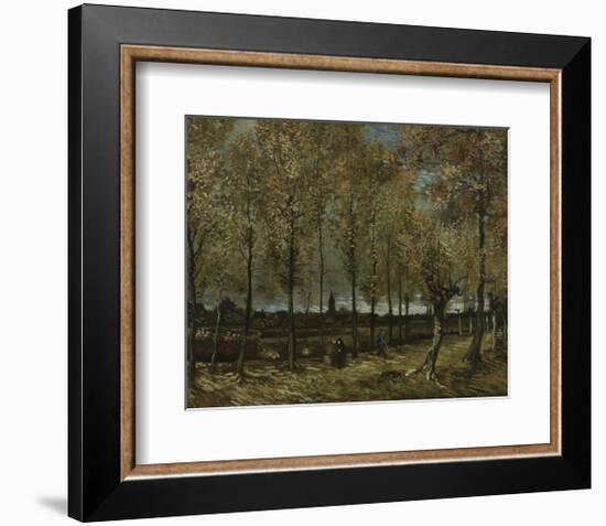 Poplars near Nuenen, 1885-Vincent van Gogh-Framed Art Print