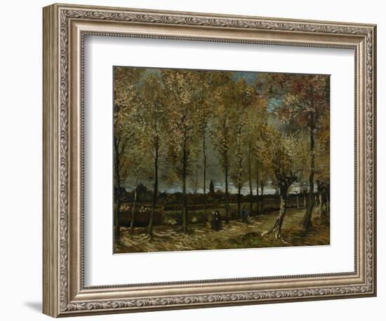 Poplars Near Nuenen, 1885-Vincent van Gogh-Framed Giclee Print