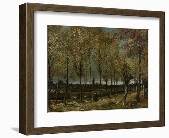 Poplars Near Nuenen, 1885-Vincent van Gogh-Framed Giclee Print