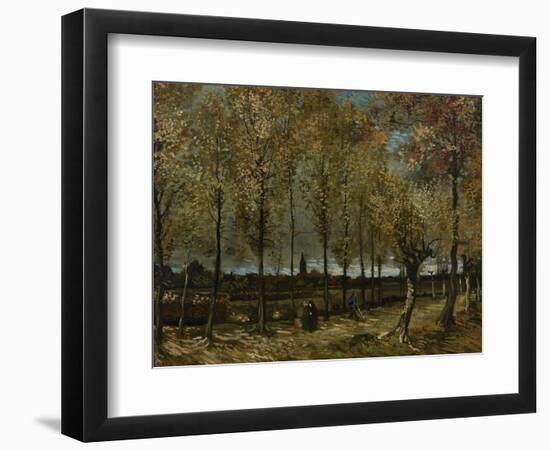 Poplars Near Nuenen, 1885-Vincent van Gogh-Framed Giclee Print