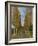 Poplars on Both Sides of an Empty Rural Road Near St. Mont, Les Landes, Aquitaine, France, Europe-Michael Busselle-Framed Photographic Print