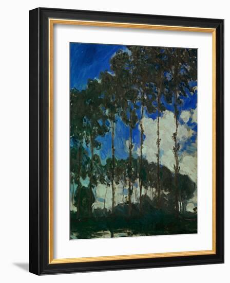 Poplars on the Epte River, 1891-Claude Monet-Framed Giclee Print