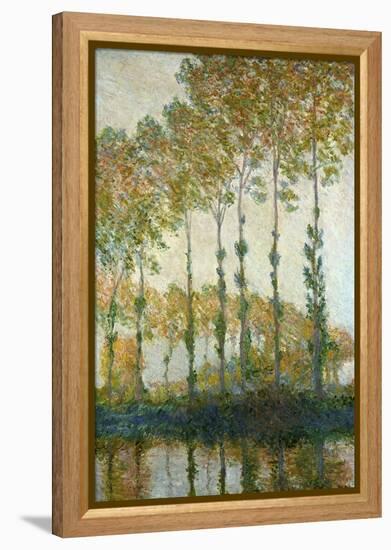 Poplars on the Epte-Claude Monet-Framed Premier Image Canvas