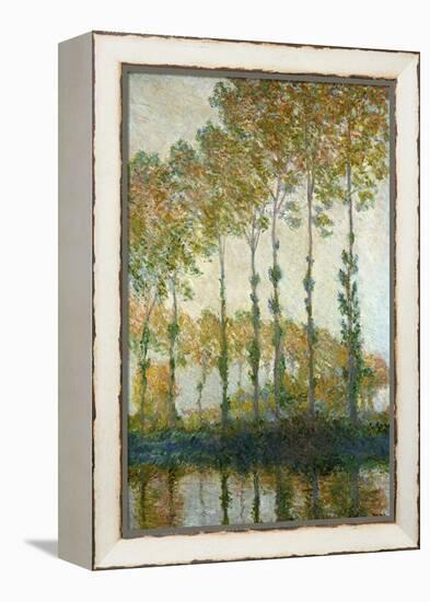 Poplars on the Epte-Claude Monet-Framed Premier Image Canvas