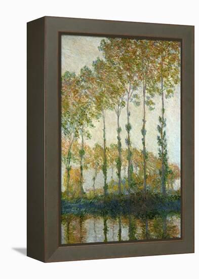 Poplars on the Epte-Claude Monet-Framed Premier Image Canvas