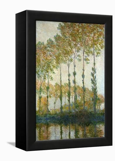 Poplars on the Epte-Claude Monet-Framed Premier Image Canvas