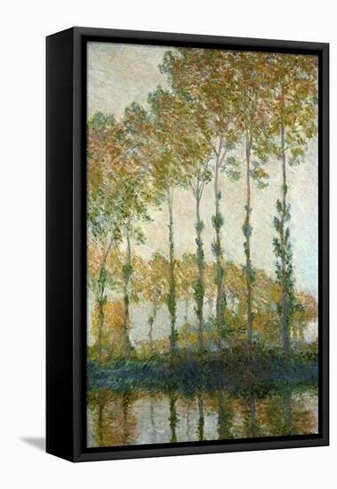 Poplars on the Epte-Claude Monet-Framed Premier Image Canvas