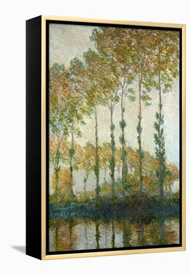 Poplars on the Epte-Claude Monet-Framed Premier Image Canvas