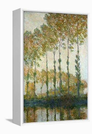 Poplars on the Epte-Claude Monet-Framed Premier Image Canvas