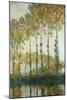 Poplars on the Epte-Claude Monet-Mounted Giclee Print