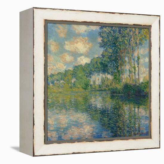 Poplars on the Epte-Claude Monet-Framed Premier Image Canvas