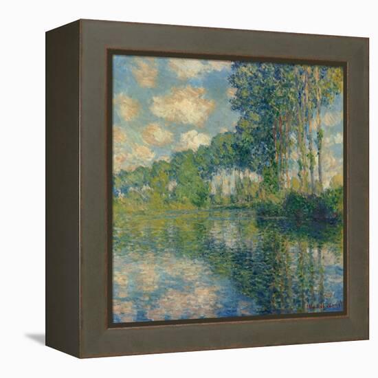 Poplars on the Epte-Claude Monet-Framed Premier Image Canvas