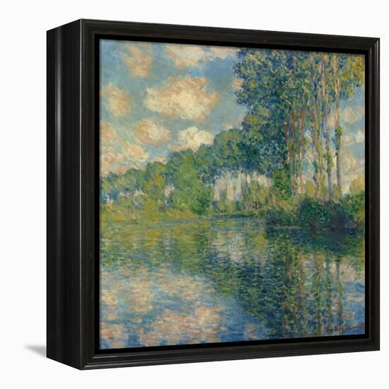 Poplars on the Epte-Claude Monet-Framed Premier Image Canvas