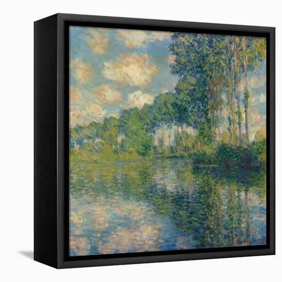 Poplars on the Epte-Claude Monet-Framed Premier Image Canvas