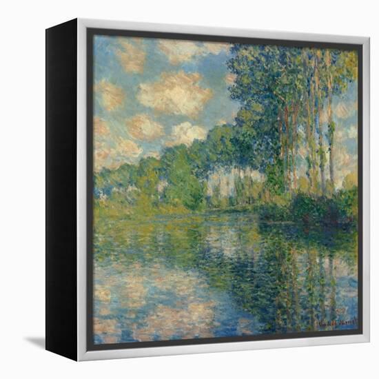 Poplars on the Epte-Claude Monet-Framed Premier Image Canvas