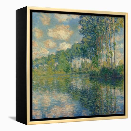 Poplars on the Epte-Claude Monet-Framed Premier Image Canvas