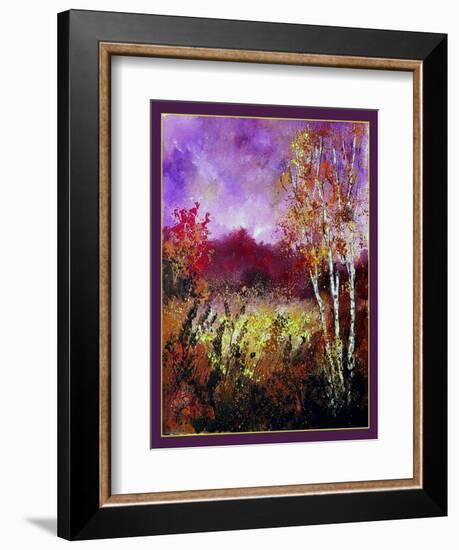 poplars-Pol Ledent-Framed Art Print