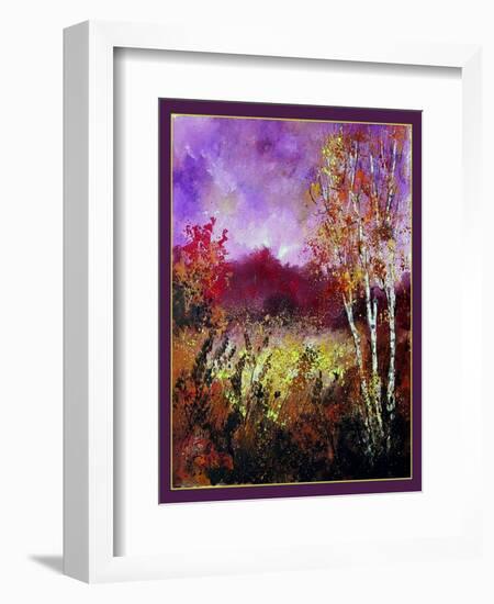 poplars-Pol Ledent-Framed Art Print