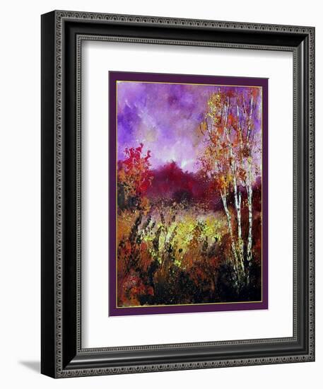 poplars-Pol Ledent-Framed Art Print