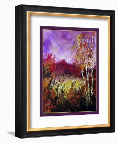 poplars-Pol Ledent-Framed Art Print