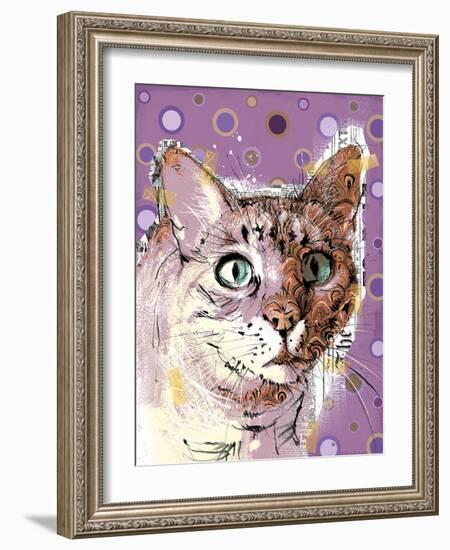 Poppet Cat I-Ken Hurd-Framed Giclee Print