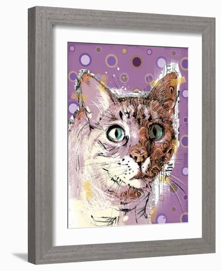 Poppet Cat I-Ken Hurd-Framed Giclee Print