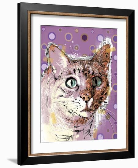 Poppet Cat I-Ken Hurd-Framed Giclee Print